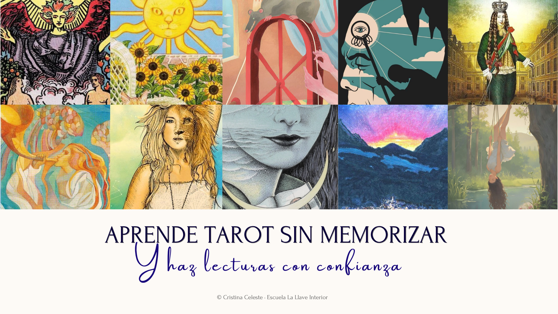 Aprende tarot sin memorizar y haz lecturas con confianza